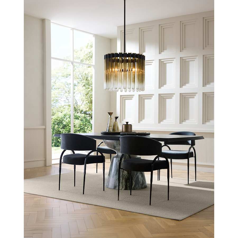 Arteriors Maxton Chandelier 3 Light 25" Wide Pendant