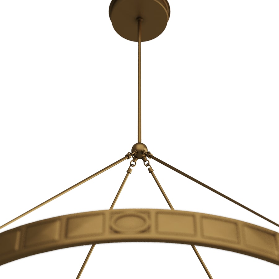 Arteriors Empire 39" Wide LED Ring Chandelier