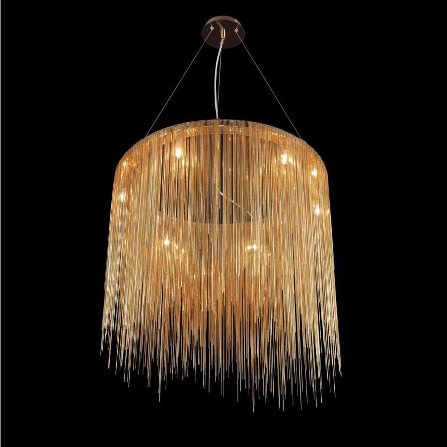 Avenue Lighting Fountain Ave. 24" Wide LED Ring Chandelier