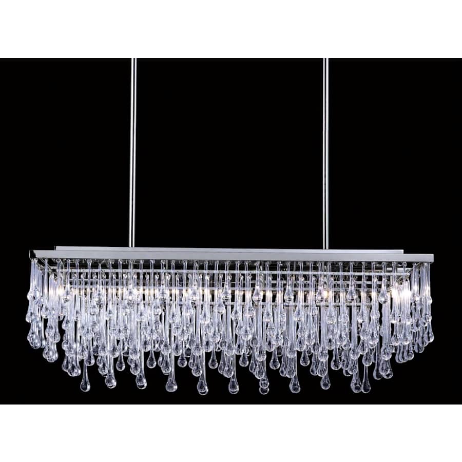 Avenue Lighting Hollywood Blvd. 6 Light 38" Wide Linear Chandelier