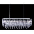 Avenue Lighting Hollywood Blvd. 6 Light 38" Wide Linear Chandelier