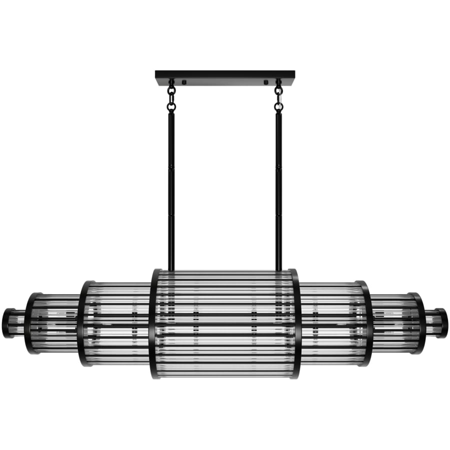Avenue Lighting Waldorf 28 Light 64" Wide Linear Chandelier