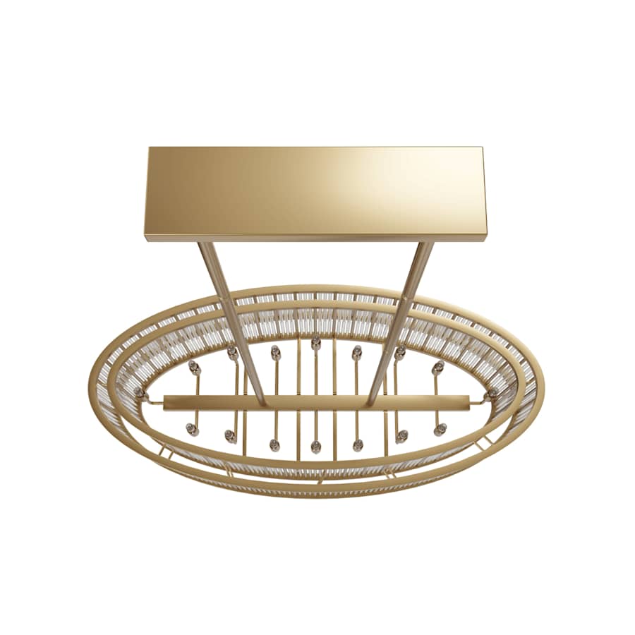 Avenue Lighting Waldorf 16 Light 52" Wide Drum Chandelier