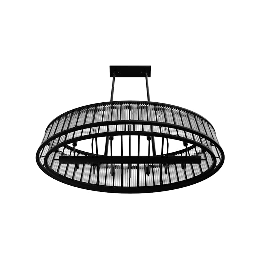 Avenue Lighting Waldorf 16 Light 52" Wide Drum Chandelier