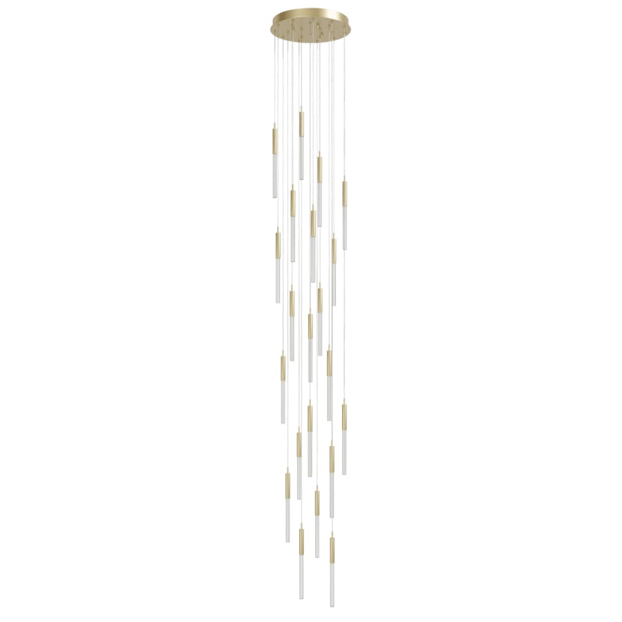 Avenue Lighting Main St. 21 Light 22" Wide LED Multi Light Pendant with Boa Glass Shades