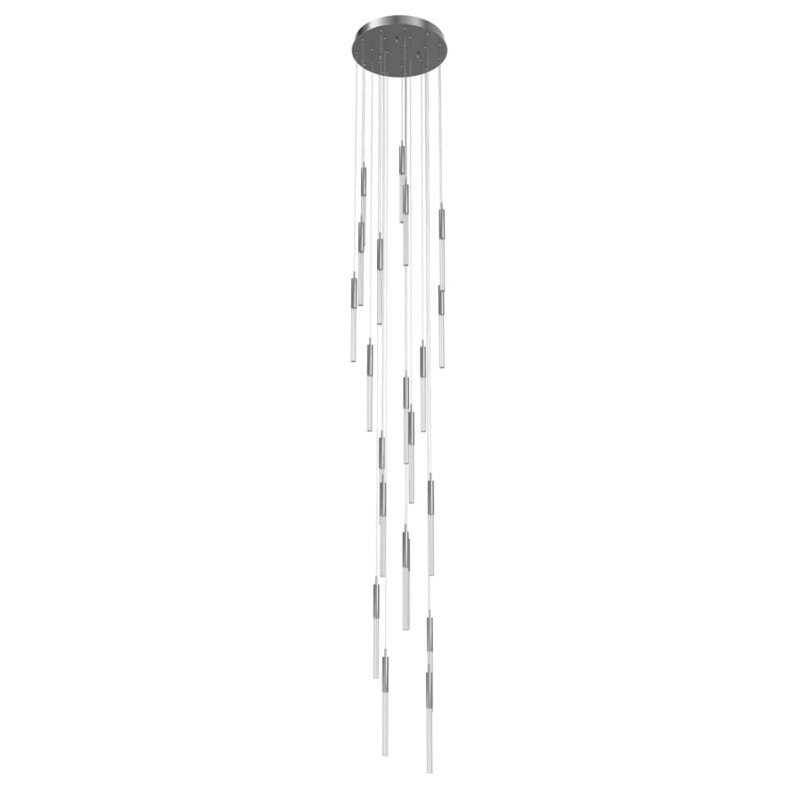 Avenue Lighting Main St. 21 Light 22" Wide LED Multi Light Pendant with Boa Glass Shades
