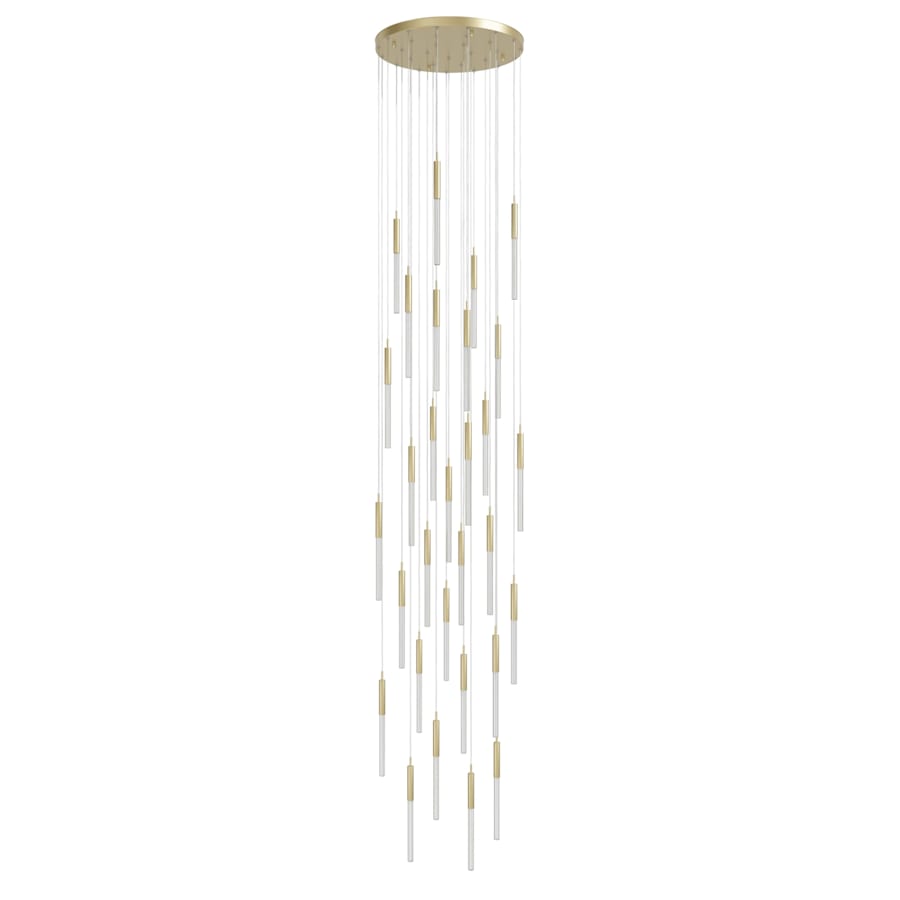 Avenue Lighting Main St. 31 Light 30" Wide LED Multi Light Pendant with Boa Glass Shades
