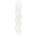 Avenue Lighting Main St. 31 Light 30" Wide LED Multi Light Pendant with Boa Glass Shades