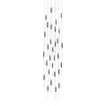 Avenue Lighting Main St. 31 Light 30" Wide LED Multi Light Pendant with Frosted Glass Shades