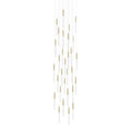Avenue Lighting Main St. 31 Light 30" Wide LED Multi Light Pendant with Snow Glass Shades