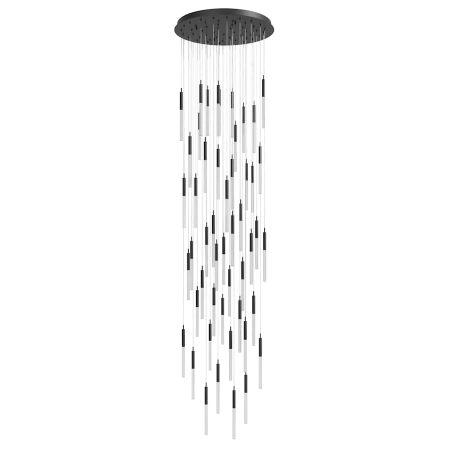 Avenue Lighting Main St. 51 Light 37" Wide LED Multi Light Pendant with Boa Glass Shades