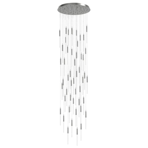 Avenue Lighting Main St. 51 Light 37" Wide LED Multi Light Pendant with Frosted Glass Shades