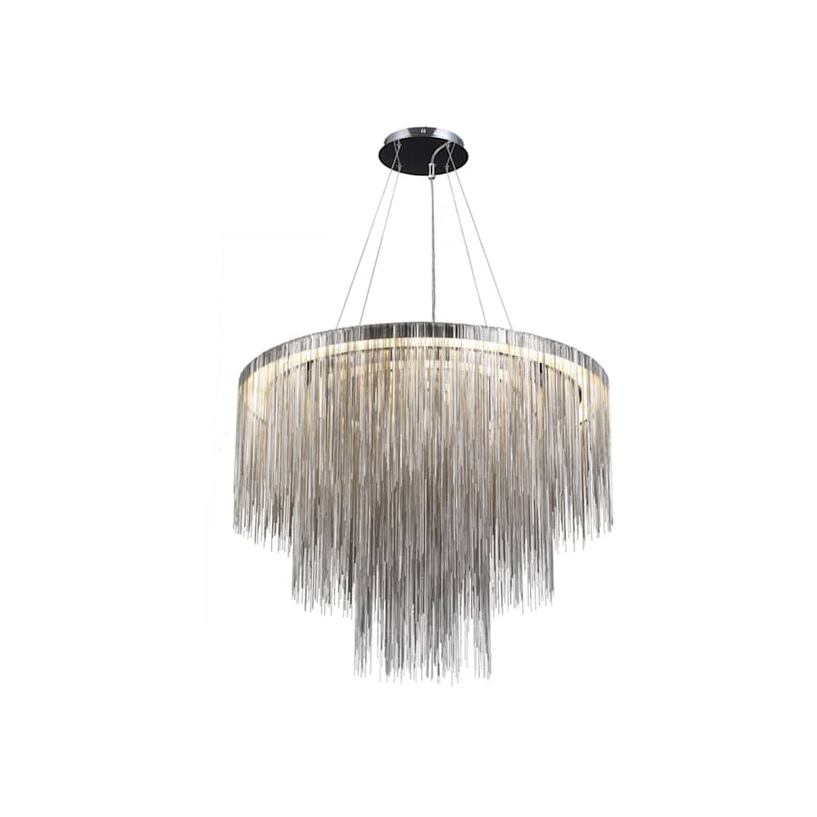 Avenue Lighting Fountain Ave. 30" Wide LED Waterfall Chandelier
