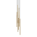Avenue Lighting Filmore Ave. 13 Light 17" Wide LED Multi Light Pendant