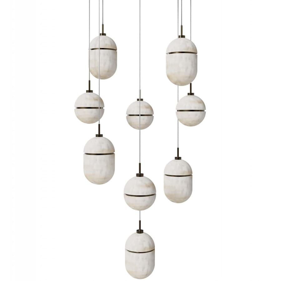 Avenue Lighting Sedona 9 Light 20" Wide Multi Light Pendant