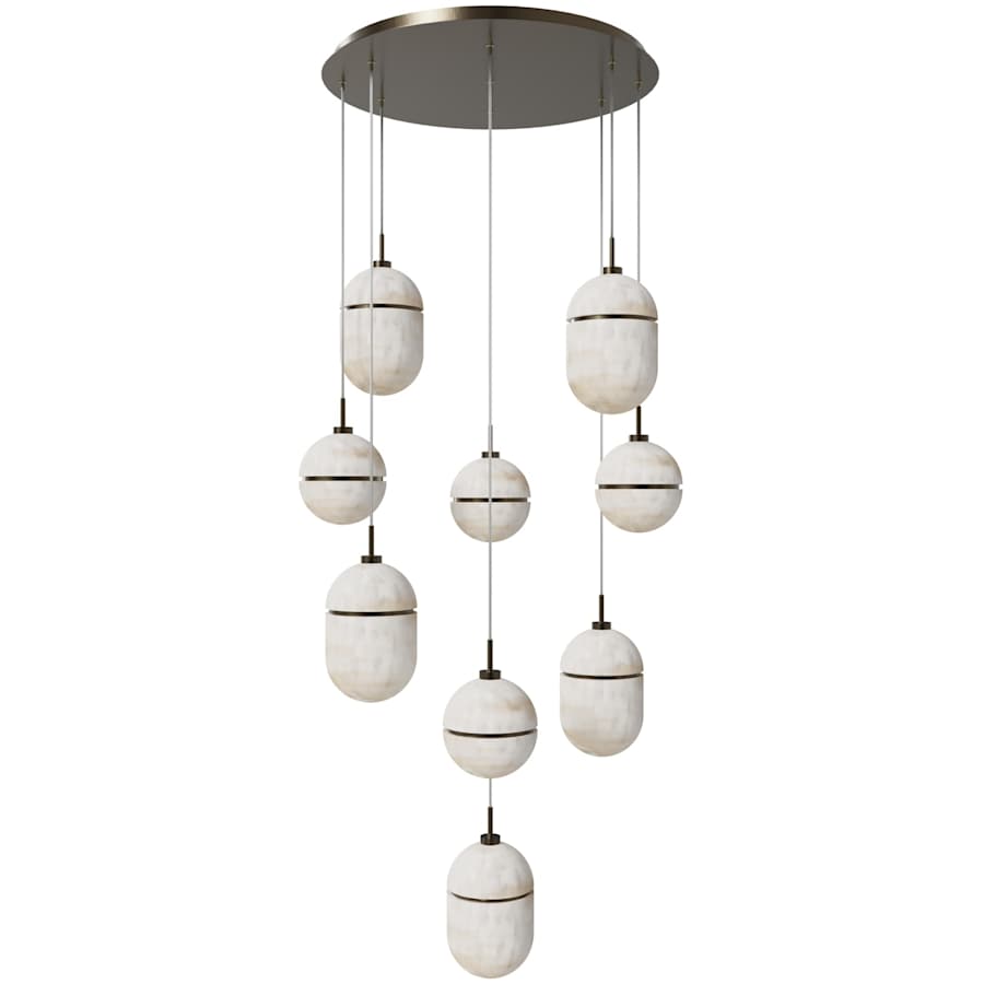 Avenue Lighting Sedona 9 Light 20" Wide Multi Light Pendant