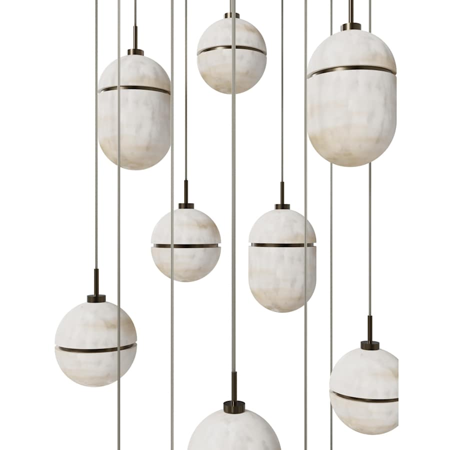 Avenue Lighting Sedona 13 Light 23" Wide Multi Light Pendant