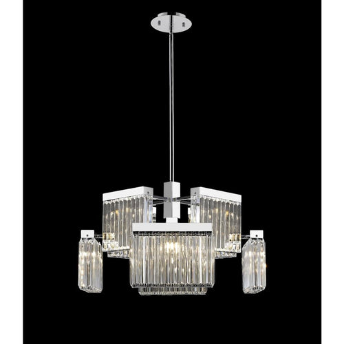 Avenue Lighting Broadway 8 Light 28" Wide Chandelier