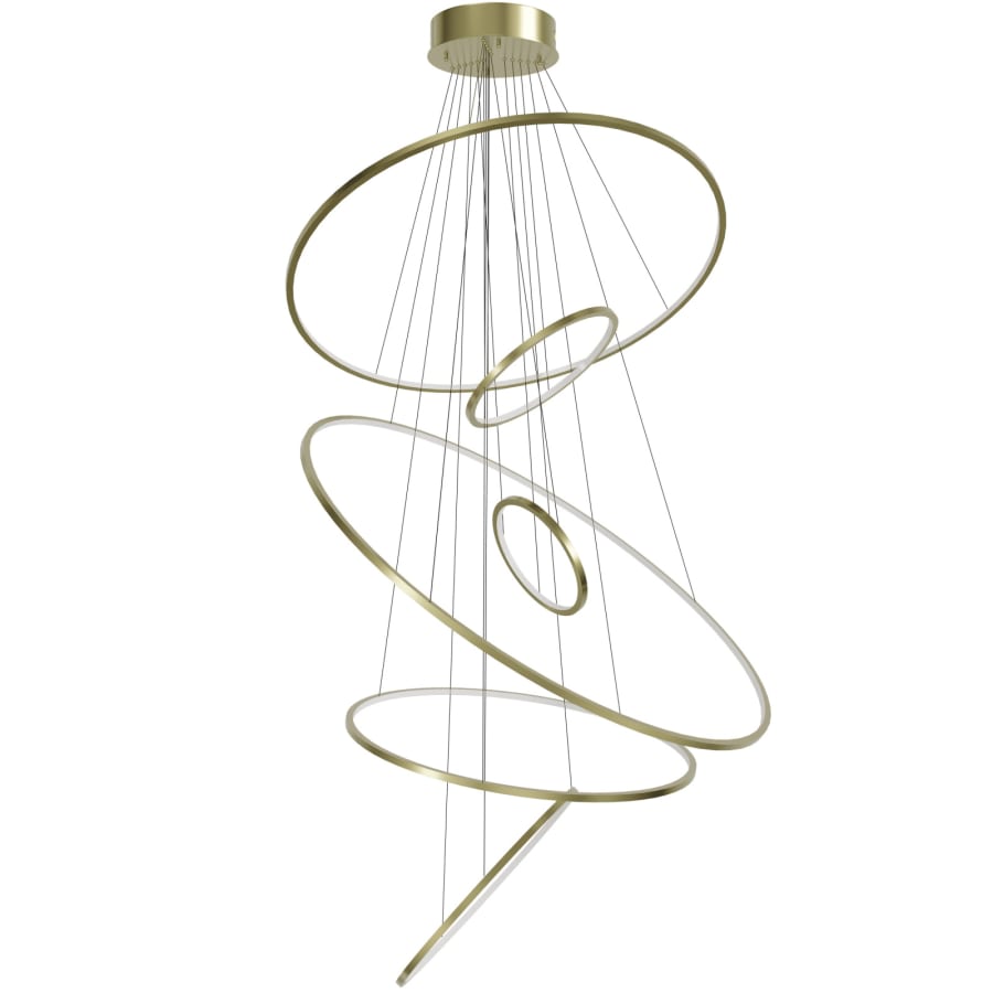 Avenue Lighting Aria 48" Wide LED Abstract Multi Light Pendant