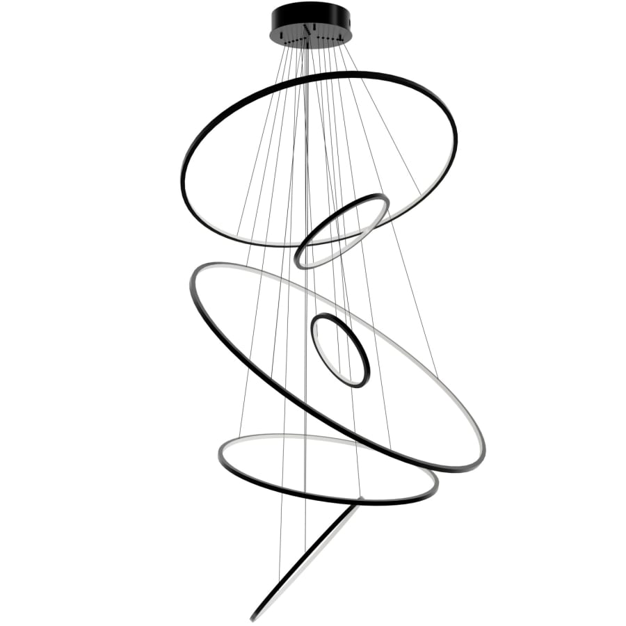 Avenue Lighting Aria 48" Wide LED Abstract Multi Light Pendant