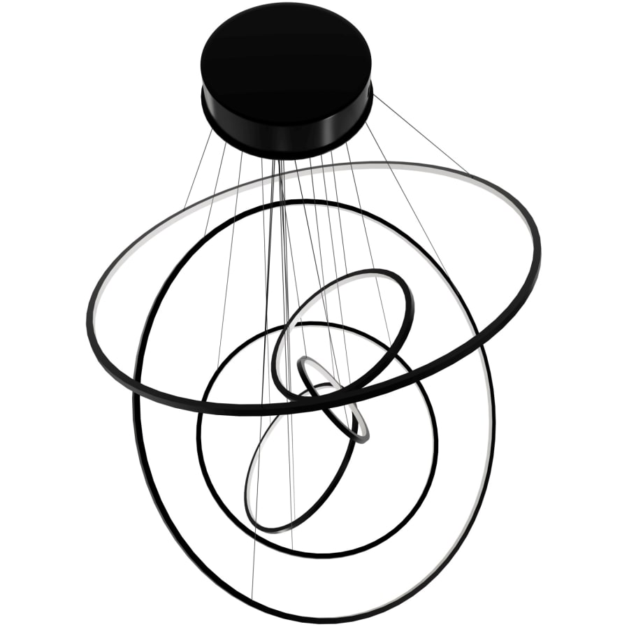 Avenue Lighting Aria 48" Wide LED Abstract Multi Light Pendant