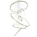 Avenue Lighting Aria 48" Wide LED Abstract Multi Light Pendant