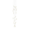 Avenue Lighting Encino 25 Light 30" Wide LED Crystal Multi Light Pendant with Clear Crystal Shades