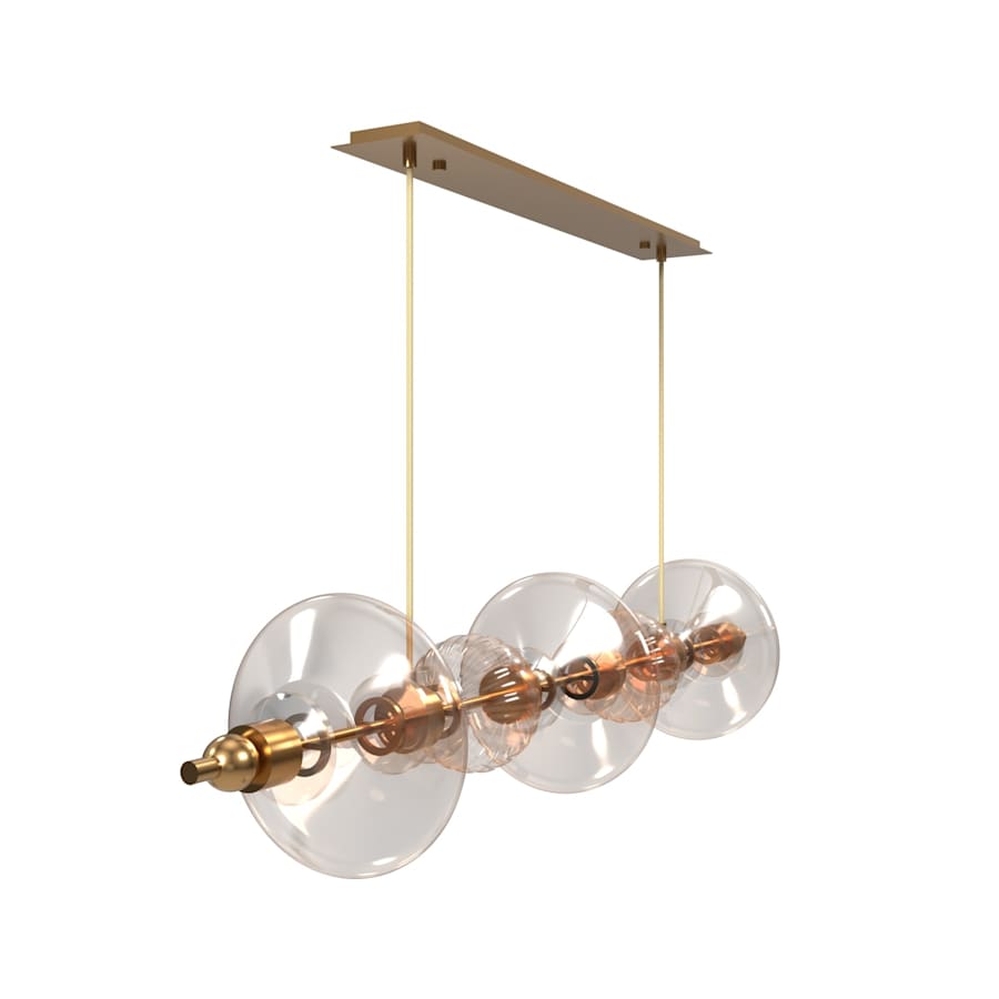 Avenue Lighting Avra 45" Wide Linear Pendant