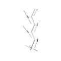 Avenue Lighting San Vicente Blvd. 20 Light 35" Wide LED Abstract Chandelier with Frosted Glass Shades