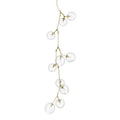 Avenue Lighting Fairfax Ave. 10 Light 27" Wide Abstract Chandelier with Hand-Blown Glass Shades