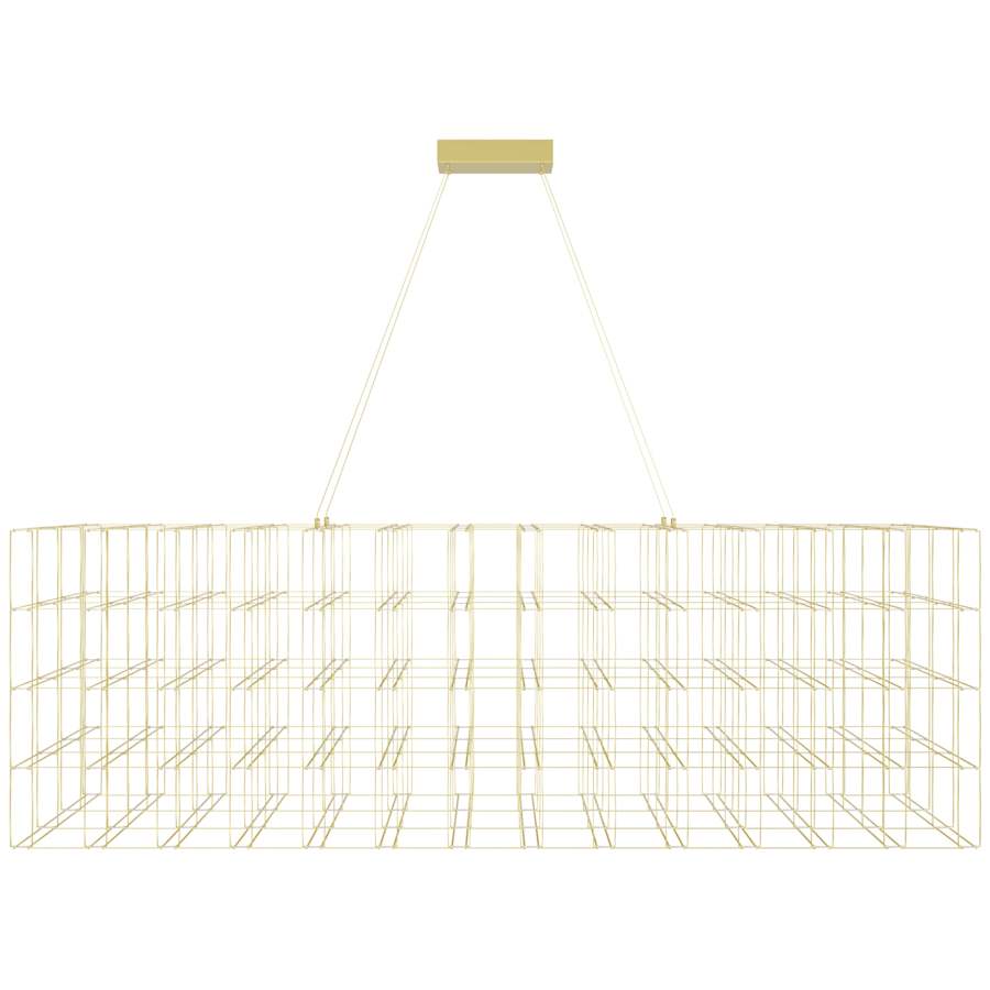 Avenue Lighting Argyle Ave. 72" Wide LED Abstract Chandelier