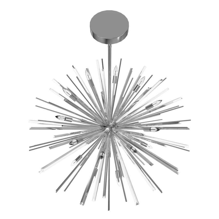 Avenue Lighting Palisades Ave. 18 Light 60" Wide Sputnik Chandelier