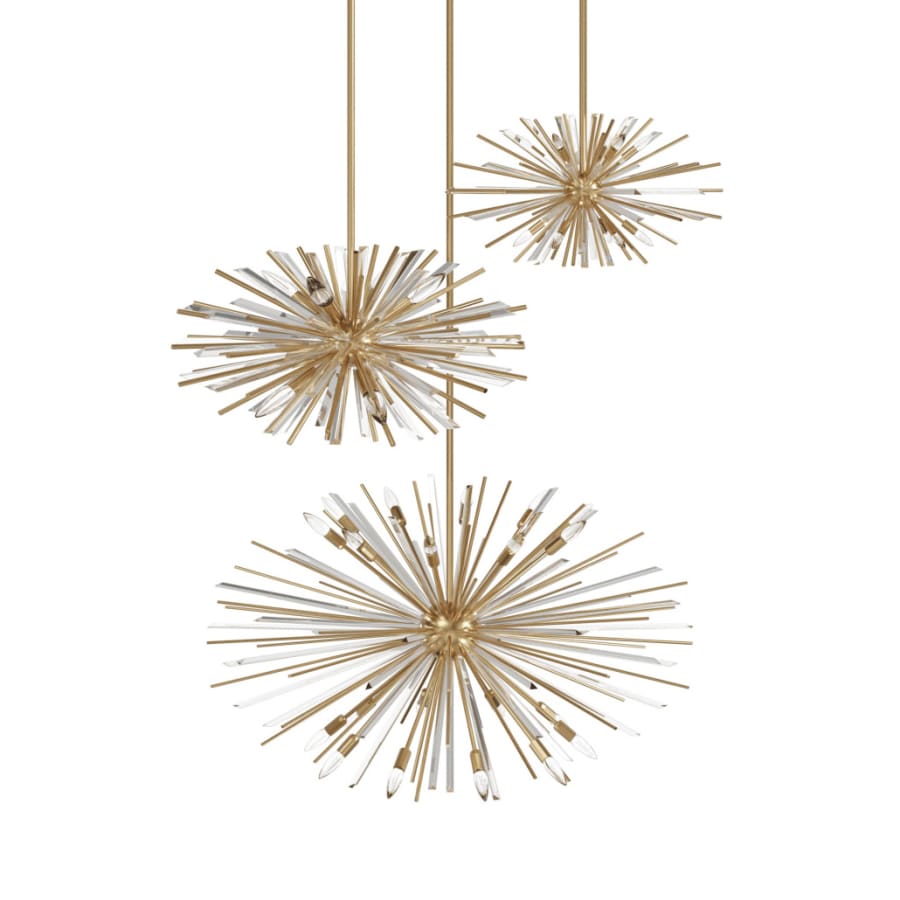 Avenue Lighting Palisades Ave. 36 Light 82" Wide Pendant