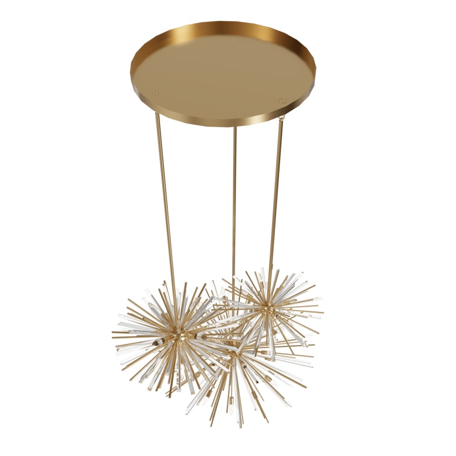 Avenue Lighting Palisades Ave. 36 Light 82" Wide Pendant