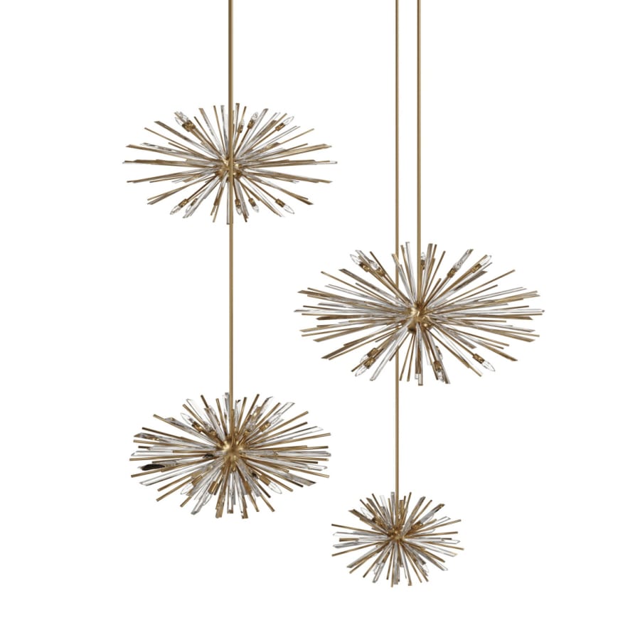 Avenue Lighting Palisades Ave. 34 Light 72" Wide Pendant