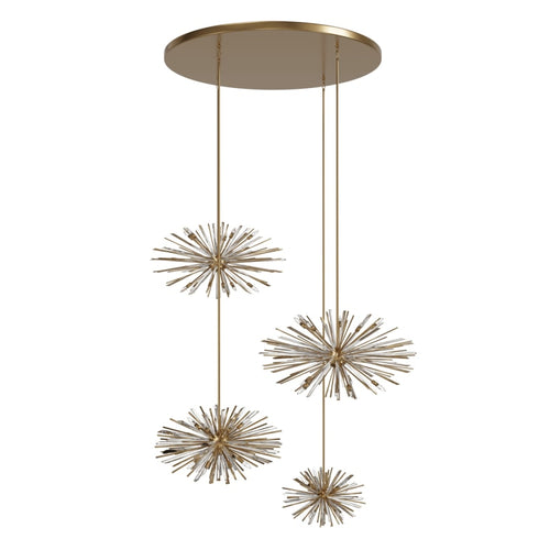 Avenue Lighting Palisades Ave. 34 Light 72" Wide Pendant