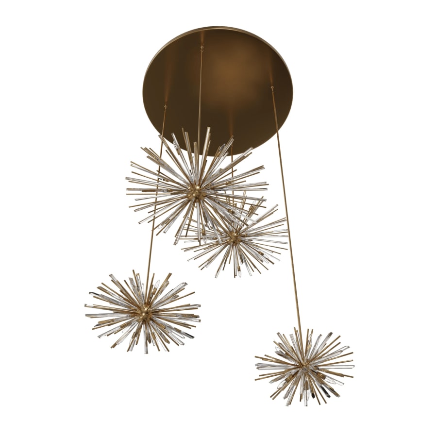 Avenue Lighting Palisades Ave. 34 Light 72" Wide Pendant