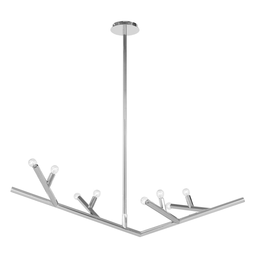 Avenue Lighting The Oaks 8 Light 52" Wide Abstract Chandelier