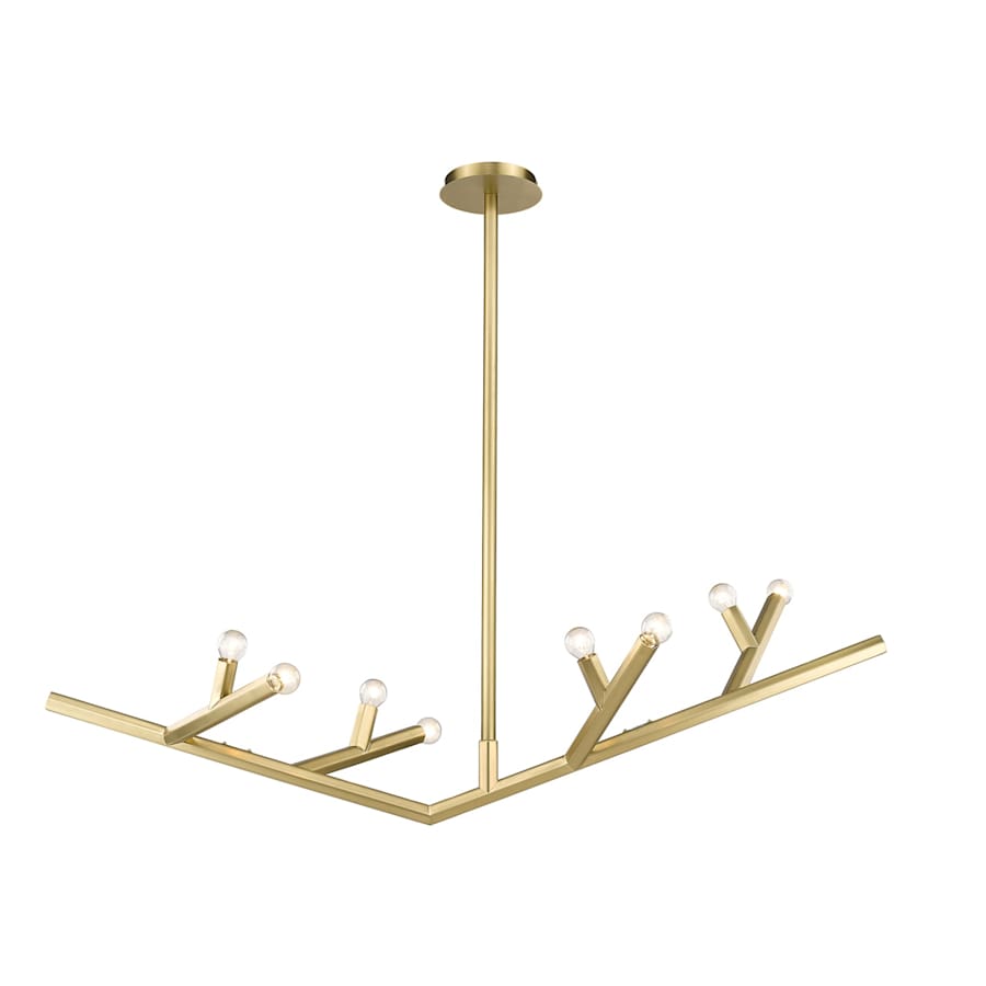 Avenue Lighting The Oaks 8 Light 52" Wide Abstract Chandelier
