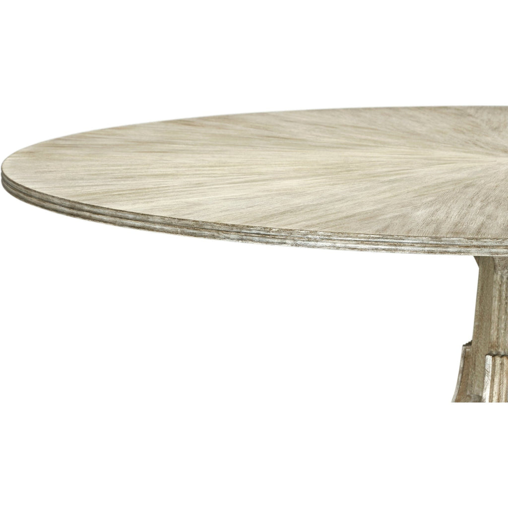 Jonathan Charles Lacock Toasted Oak Dining Table 71"
