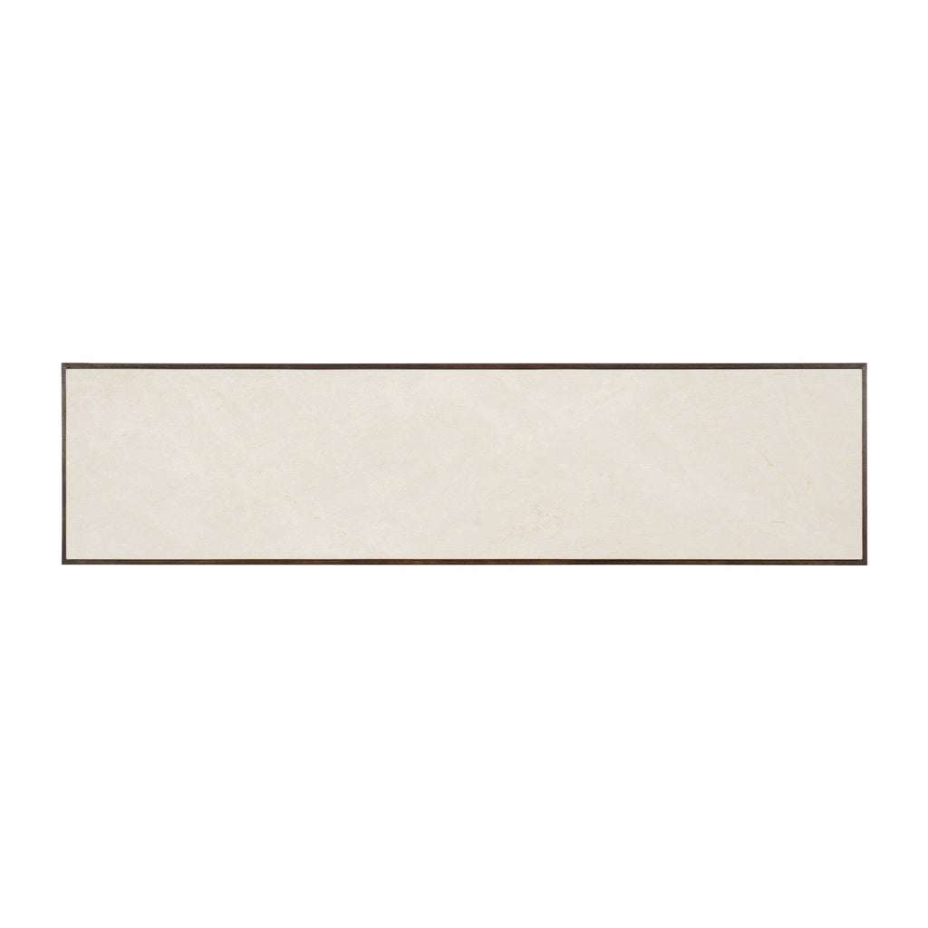 Century Furniture Warner Console Table With Stone Top