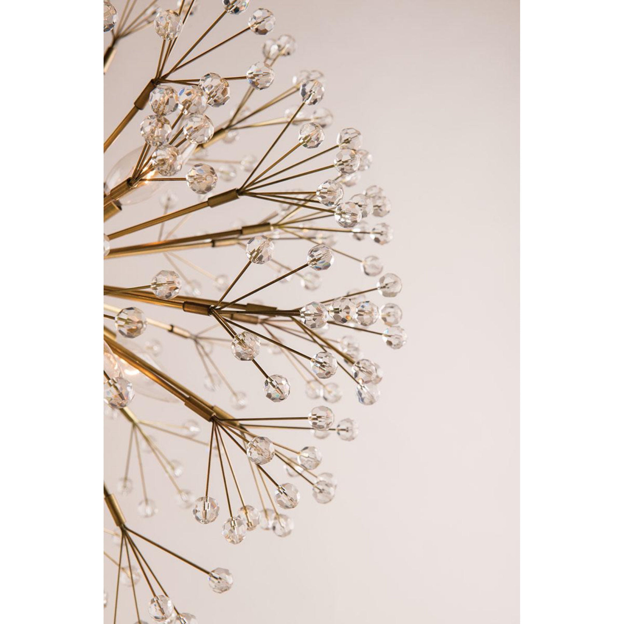 Dunkirk 16-Light Chandelier in Polished Nickel 40L x 40W x 40H