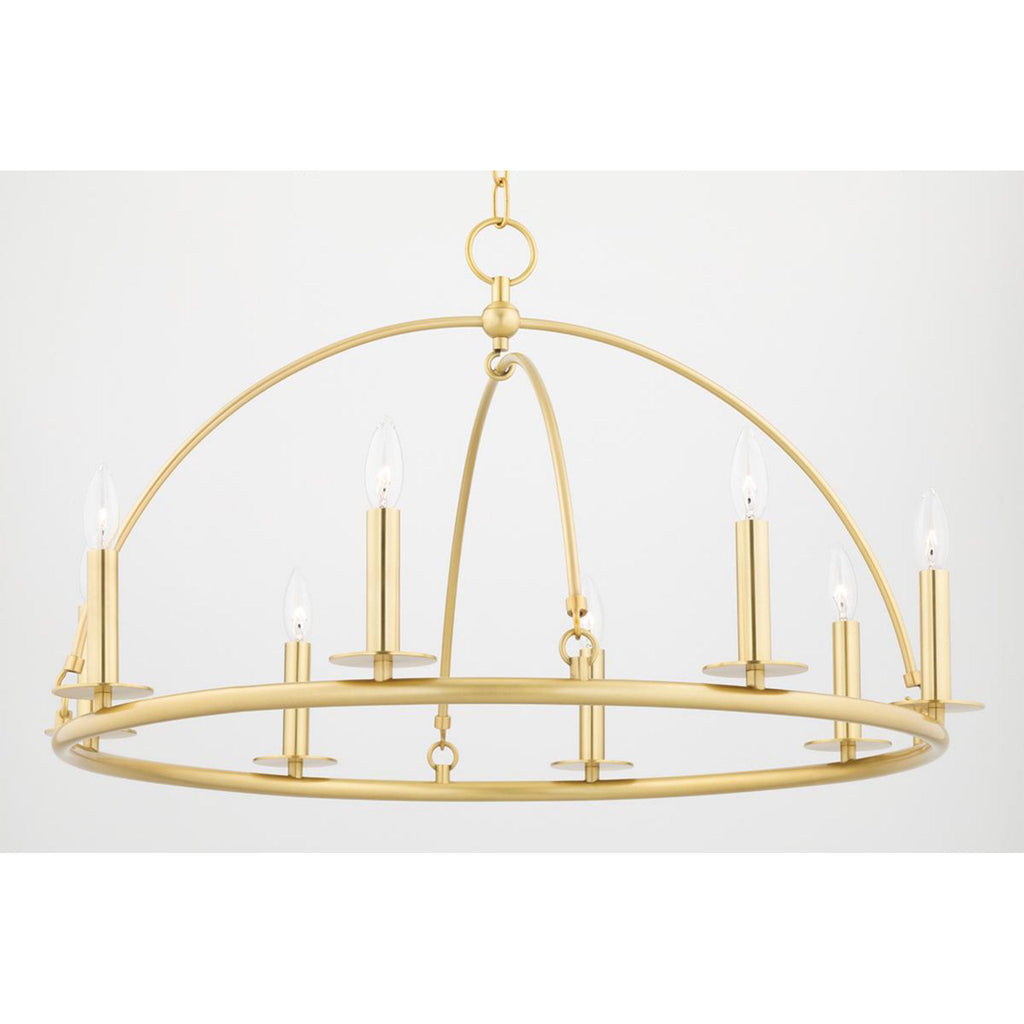 Howell 20-Light Chandelier in Aged Iron 47L x 47W x 42.25H