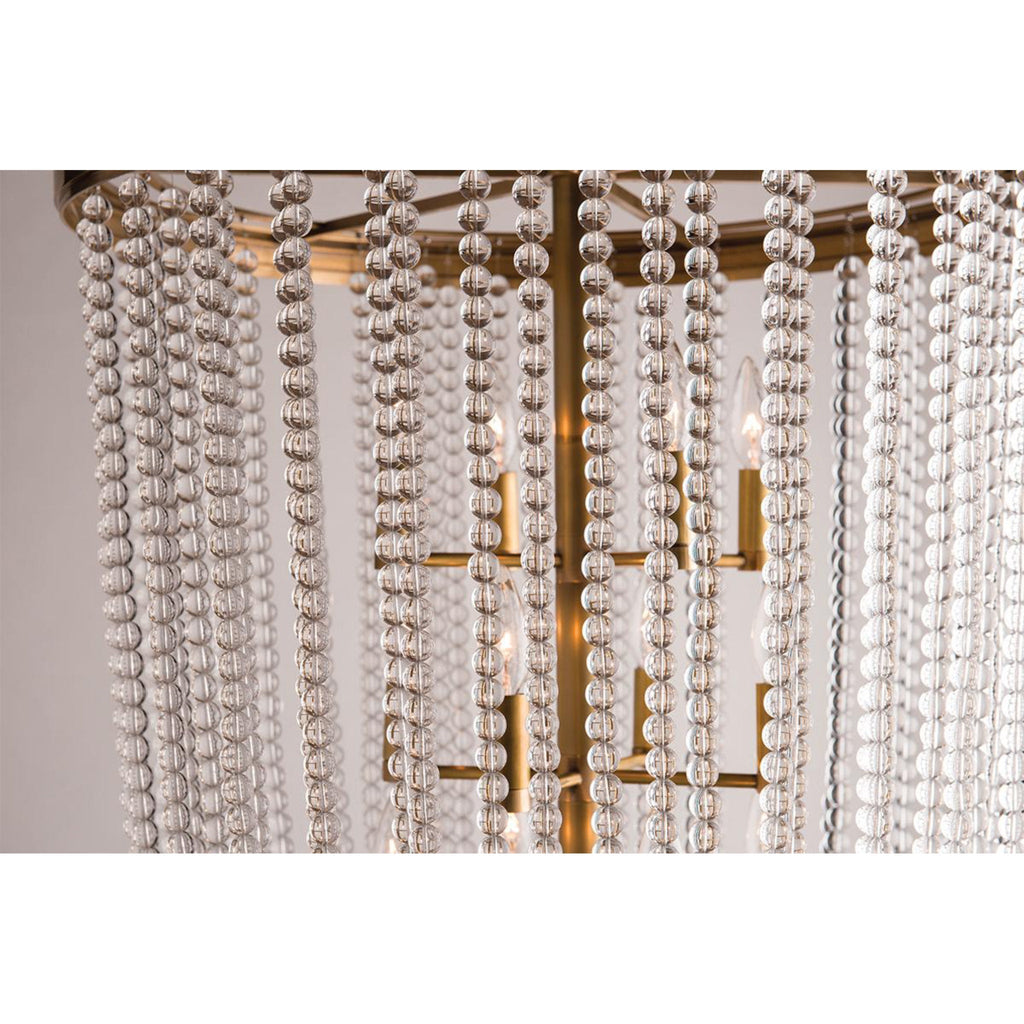Royalton 6-Light Chandelier in Aged Brass 18.25L x 18.25W x 27.75H