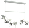 Belladonna 50.3"W Natural Iron Accented Standard LED Pendant