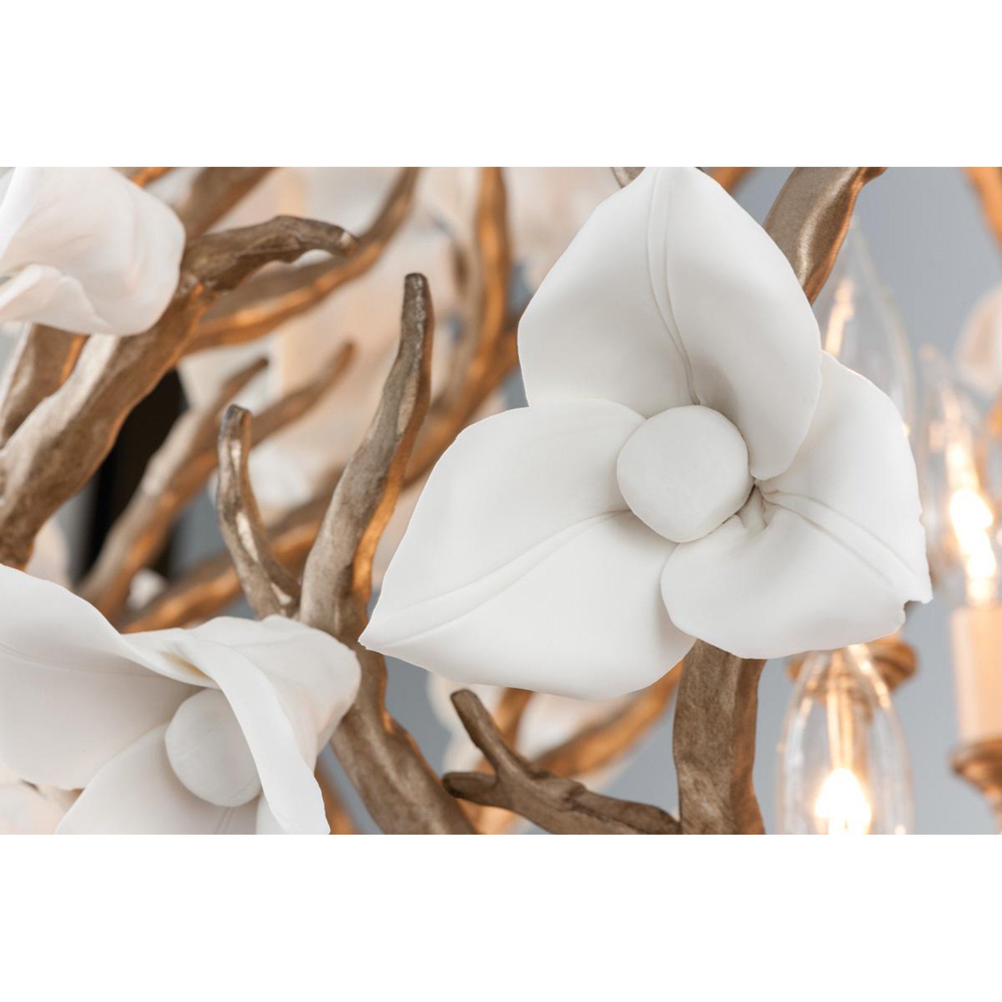 Lily 4-Light Chandelier 18.5L x 18.5W x 20H