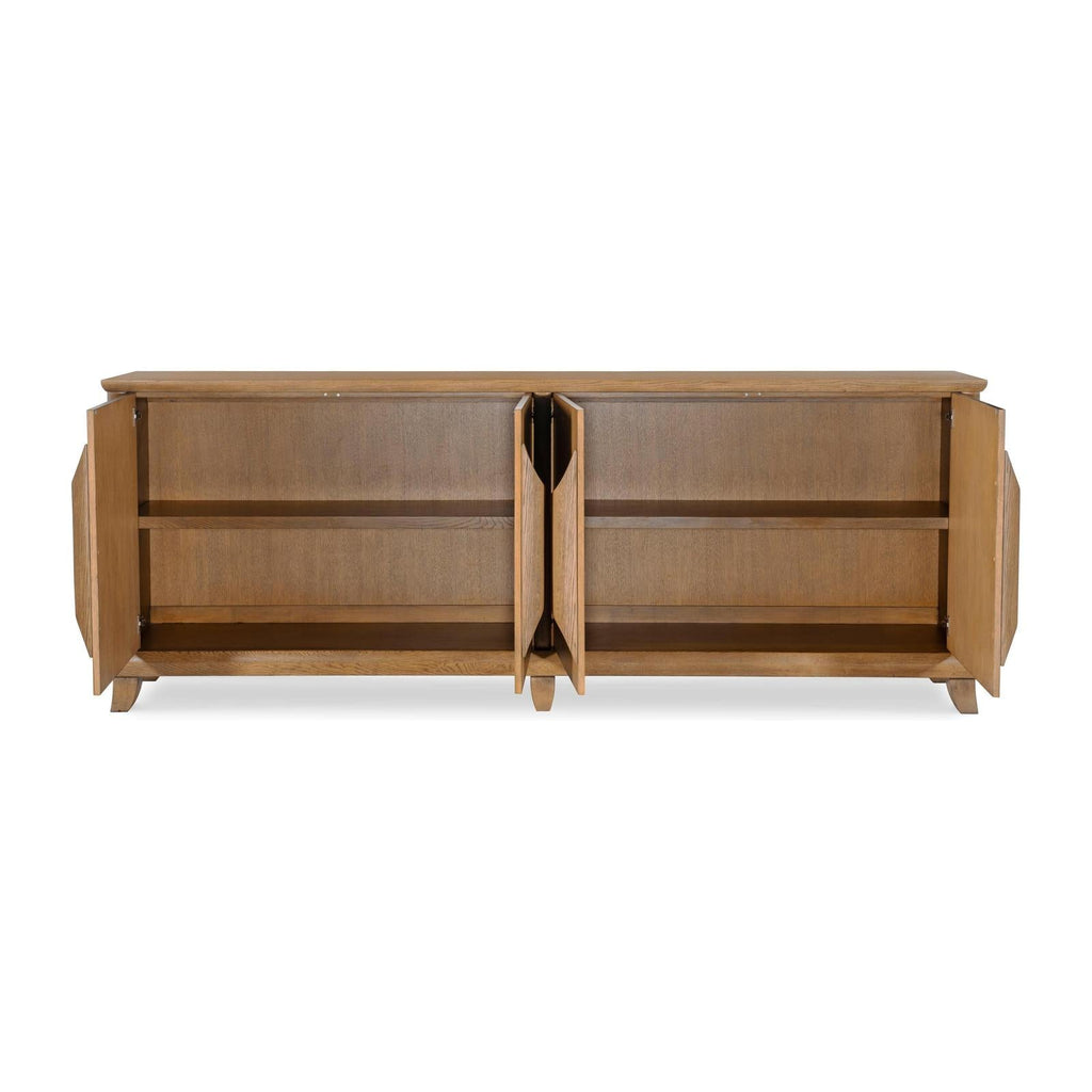 Century Furniture Carrier and Company Case Cyrus Four Door Credenza