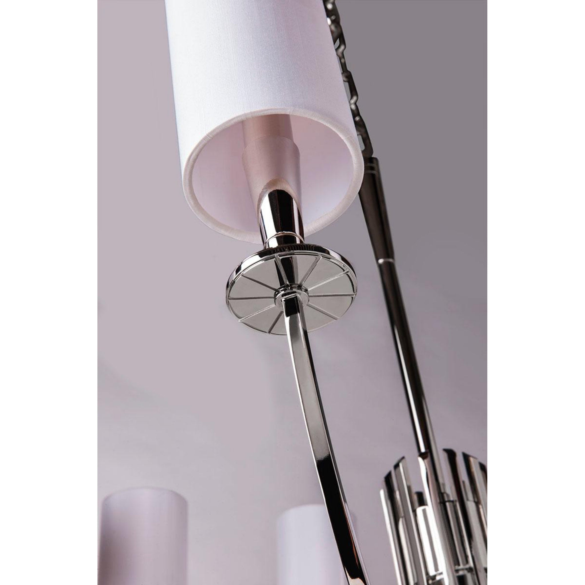 Mason 8-Light Chandelier in Aged Brass 26.5L x 26.5W x 22.5H