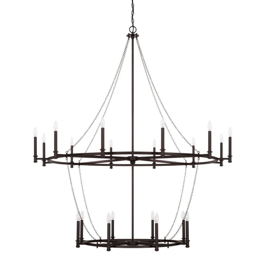 Capital Lighting Lancaster 20 Light 60" Wide Taper Candle Chandelier
