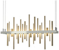 Cityscape LED Pendant - Sterling - Gold